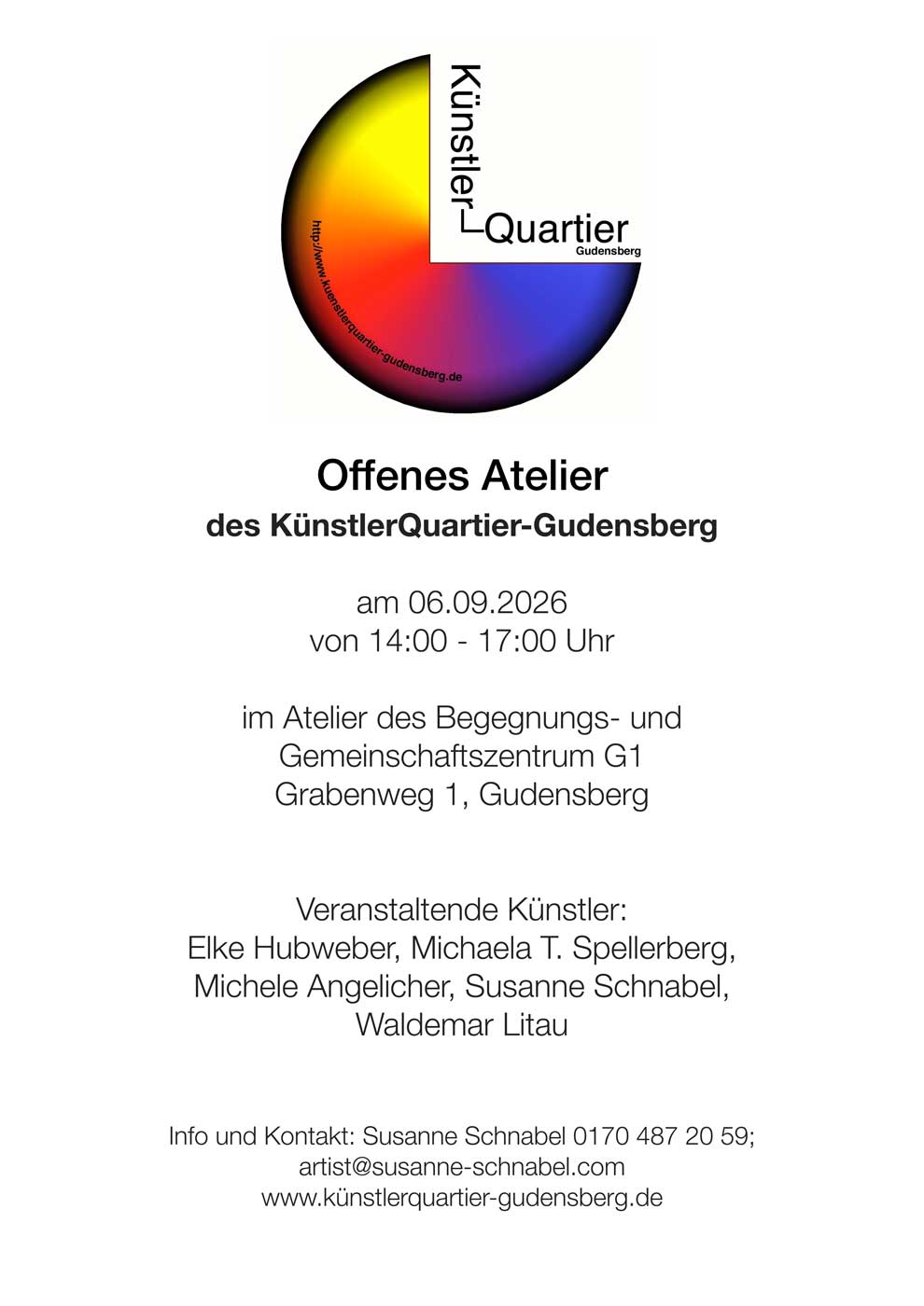 Plakat Offenes Atelier